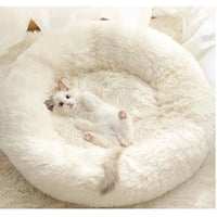 Petifyy Peluş Yatak Beyaz